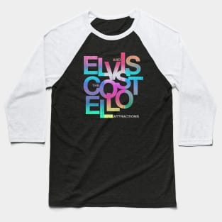 Elvis Costello // Vintage Watercolor Baseball T-Shirt